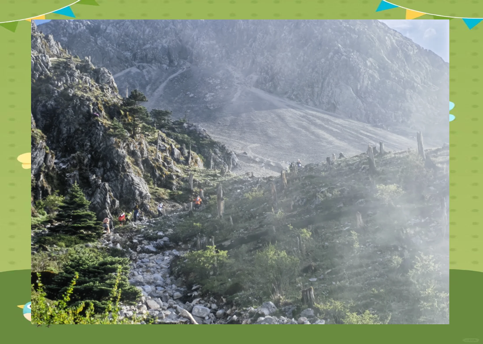 包含云南高原登山赛，体验不同气候的极限挑战的词条